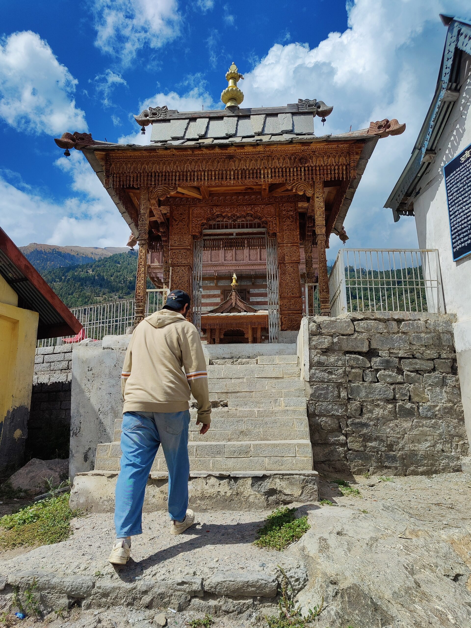 Hindu Temple in kalpa village